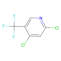2,4-二氯-5-(三氟甲基)吡啶,888327-38-6,≥97%,阿拉丁