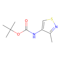 tert-butyl N-(3-methylisothiazol-4-yl)carbamate，876191-56-9，≥97%，阿拉丁