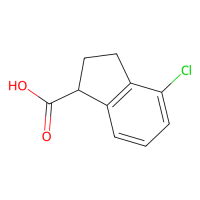 4-chloro-2,3-dihydro-1H-indene-1-carboxylic acid,66041-25-6,97%,阿拉丁
