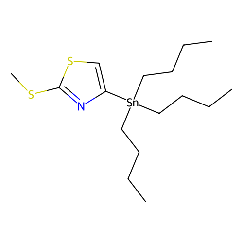 2-(甲硫基)-4-(三丁基锡烷基)噻唑,446286-06-2,90%,阿拉丁产品图