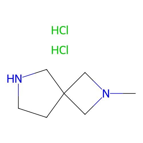 2-methyl-2,6-diazaspiro[3.4]octane dihydrochloride，1795283-47-4，97%，阿拉丁产品图
