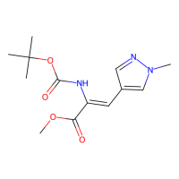 methyl 2-(tert-butoxycarbonylamino)-3-(1-methylpyrazol-4-yl)prop-2-enoate,2276666-54-5,97%,阿拉丁