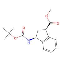 methyl cis-3-(tert-butoxycarbonylamino)indane-1-carboxylate，2940870-01-7，97%，阿拉丁