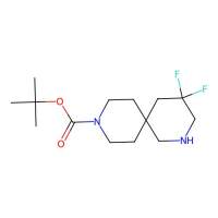 tert-butyl 4,4-difluoro-2,9-diazaspiro[5.5]undecane-9-carboxylate，1263179-69-6，97%，阿拉丁