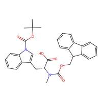 (2R)-3-{1-[(tert-butoxy)carbonyl]-1H-indol-3-yl}-2-({[(9H-fluoren-9-yl)methoxy]carbonyl}(methyl)amino)propanoic acid，2044709-90-0，97%，阿拉丁