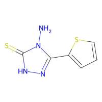 4-氨基-5-(2-噻吩)-2H-1，2，4-三唑-3-硫酮，61019-27-0，≥90%，阿拉丁