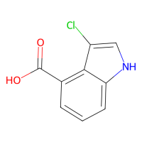 3-chloro-1H-indole-4-carboxylic acid,1556154-44-9,97%,阿拉丁