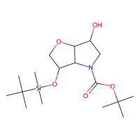 tert-butyl 3-[tert-butyl(dimethyl)silyl]oxy-6-hydroxy-2,3,3a,5,6,6a-hexahydrofuro[3,2-b]pyrrole-4-carboxylate，1544206-88-3，97%，阿拉丁