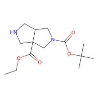 O5-tert-butyl O3a-ethyl 1,2,3,4,6,6a-hexahydropyrrolo[3,4-c]pyrrole-3a,5-dicarboxylate，1424939-88-7，97%，阿拉丁