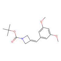 tert-butyl 3-[(3,5-dimethoxyphenyl)methylene]azetidine-1-carboxylate，1801243-43-5，97%，阿拉丁