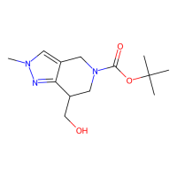 tert-butyl 7-(hydroxymethyl)-2-methyl-6,7-dihydro-4H-pyrazolo[4,3-c]pyridine-5-carboxylate，1373029-05-0，97%，阿拉丁