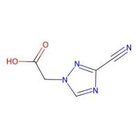 2-(3-cyano-1H-1,2,4-triazol-1-yl)acetic acid,1247628-40-5,97%,阿拉丁
