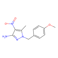 1-[(4-methoxyphenyl)methyl]-5-methyl-4-nitro-1H-pyrazol-3-amine，2227204-81-9，97%，阿拉丁