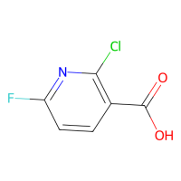 2-chloro-6-fluoro-pyridine-3-carboxylic acid,1211533-26-4,97%,阿拉丁