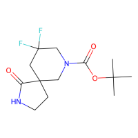 9,9-difluoro-2,7-diaza-spiro[4.5]decan-1-one-7-carboxylic acid tert-butyl ester，1373502-80-7，97%，阿拉丁