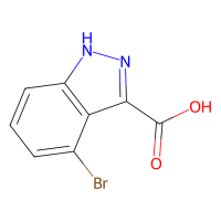 4-溴-1H-吲唑-3-羧酸，885521-80-2，97%，阿拉丁