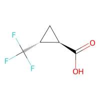 (1R,2R)-2-(trifluoromethyl)cyclopropanecarboxylic acid,1932455-67-8,97%,阿拉丁