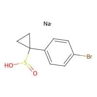 1-(4-bromophenyl)cyclopropanesulfinic acid;sodium salt,2891599-32-7,97%,阿拉丁