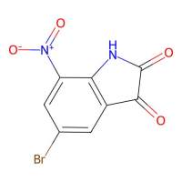 5-bromo-7-nitro-2,3-dihydro-1H-indole-2,3-dione,49764-59-2,≥97%,阿拉丁