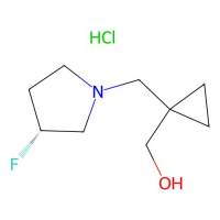[1-[[(3R)-3-fluoropyrrolidin-1-yl]methyl]cyclopropyl]methanol;hydrochloride，2940871-20-3，97%，阿拉丁