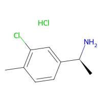 (S)-1-(4-甲基-3-氯苯基)乙胺，1213460-65-1，≥95%，阿拉丁