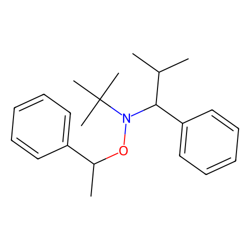 N-叔丁基-N-(2-甲基-1-苯基丙基)-O-(1-苯基乙基)羟胺,227000-59-1,≥95%,阿拉丁产品图