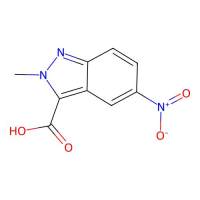 2-methyl-5-nitro-indazole-3-carboxylic acid,2891599-80-5,97%,阿拉丁