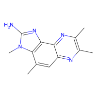 2-氨基-3,4,7,8-四甲基-3H-咪唑并[4,5-F]喹喔啉，132898-07-8，97%，阿拉丁