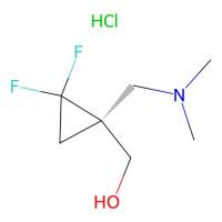 [(1S)-1-[(dimethylamino)methyl]-2,2-difluoro-cyclopropyl]methanol;hydrochloride，2940873-69-6，97%，阿拉丁