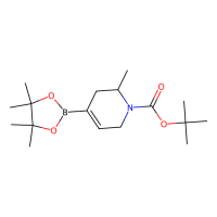 tert-butyl 2-methyl-4-(tetramethyl-1,3,2-dioxaborolan-2-yl)-1,2,3,6-tetrahydropyridine-1-carboxylate，1137949-58-6，97%，阿拉丁
