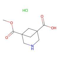 5-methoxycarbonyl-3-azabicyclo[3.1.1]heptane-1-carboxylic acid;hydrochloride，2920424-44-6，97%，阿拉丁