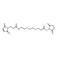 马来酰亚胺-PEG 2 -琥珀酰亚胺酯，955094-26-5，≥99%，阿拉丁