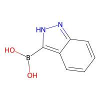 1H-indazole-3-boronic acid，1310383-95-9，97%，阿拉丁