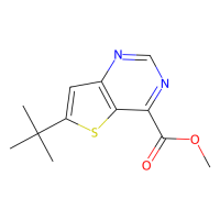 methyl 6-tert-butylthieno[3,2-d]pyrimidine-4-carboxylate，2231673-05-3，97%，阿拉丁