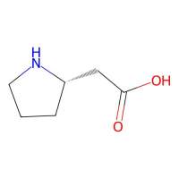 2-[(2S)-pyrrolidin-2-yl]acetic acid，56633-75-1，≥97%，阿拉丁