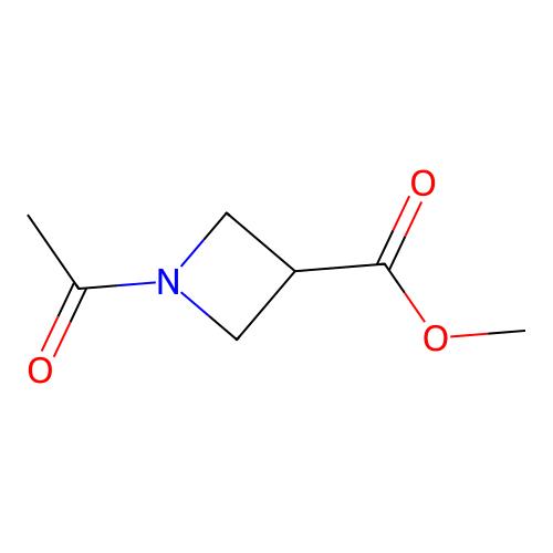 1-乙酰基-3-氮杂环丁烷甲酸甲酯,1353953-76-0,≥97%,阿拉丁产品图