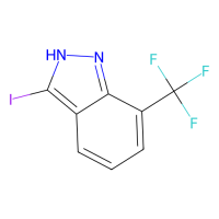 3-碘-7-(三氟甲基)-1H-吲唑，1892533-73-1，97%，阿拉丁