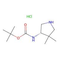 tert-butyl N-[(3S)-4,4-dimethylpyrrolidin-3-yl]carbamate;hydrochloride，2097061-00-0，97%，阿拉丁