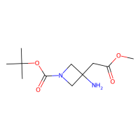 tert-butyl 3-amino-3-(2-methoxy-2-oxoethyl)azetidine-1-carboxylate,1105662-89-2,97%,阿拉丁