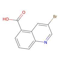 3-bromoquinoline-5-carboxylic acid,1344046-12-3,97%,阿拉丁