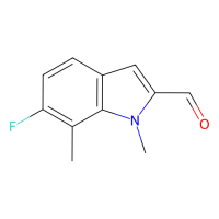 6-fluoro-1,7-dimethyl-1H-indole-2-carbaldehyde,883531-02-0,97%,阿拉丁
