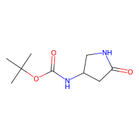 tert-butyl N-[(3R)-5-oxopyrrolidin-3-yl]carbamate，1346773-63-4，97%，阿拉丁