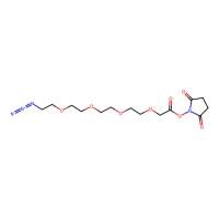 叠氮基-PEG4-CH2CO2-NHS，1807534-82-2，≥98%，阿拉丁
