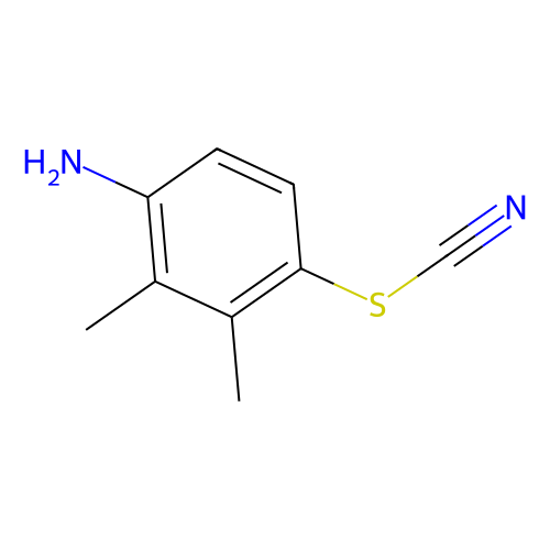 2,3-二甲基-4-硫代氰基苯胺,23530-64-5,98%,阿拉丁产品图