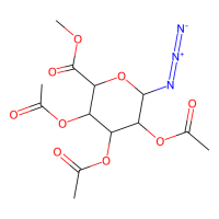 2,3,4-三-O-乙酰基-1-脱氧-β-D-吡喃葡萄糖基叠氮化物,67776-38-9,≥97%,阿拉丁