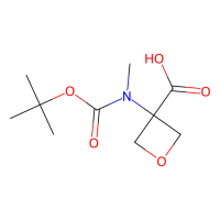 3-{[(tert-butoxy)carbonyl](methyl)amino}oxetane-3-carboxylic acid，1500588-04-4，97%，阿拉丁