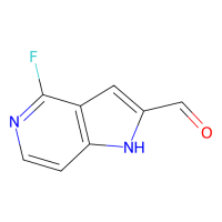 4-fluoro-1H-pyrrolo[3,2-c]pyridine-2-carbaldehyde，2231674-89-6，97%，阿拉丁