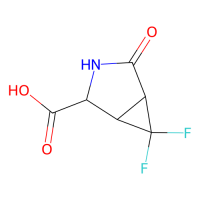 (1R,2R,5S)-6,6-difluoro-4-oxo-3-azabicyclo[3.1.0]hexane-2-carboxylic acid，201231-40-5，97%，阿拉丁