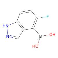 (5-fluoro-1H-indazol-4-yl)boronic acid，1808997-66-1，97%，阿拉丁