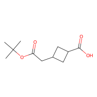 cis-3-(2-tert-butoxy-2-oxo-ethyl)cyclobutanecarboxylic acid，847416-52-8，97%，阿拉丁